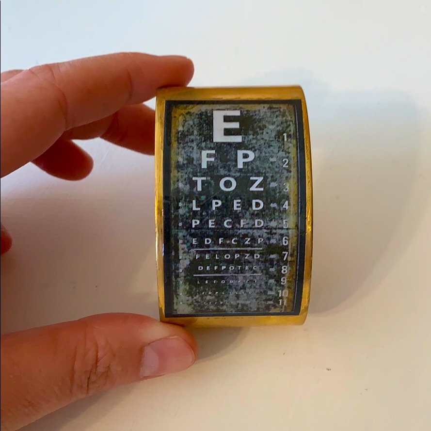 Eyechart Bangle (Optometry)